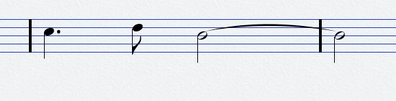 Motif from the first sketch/track